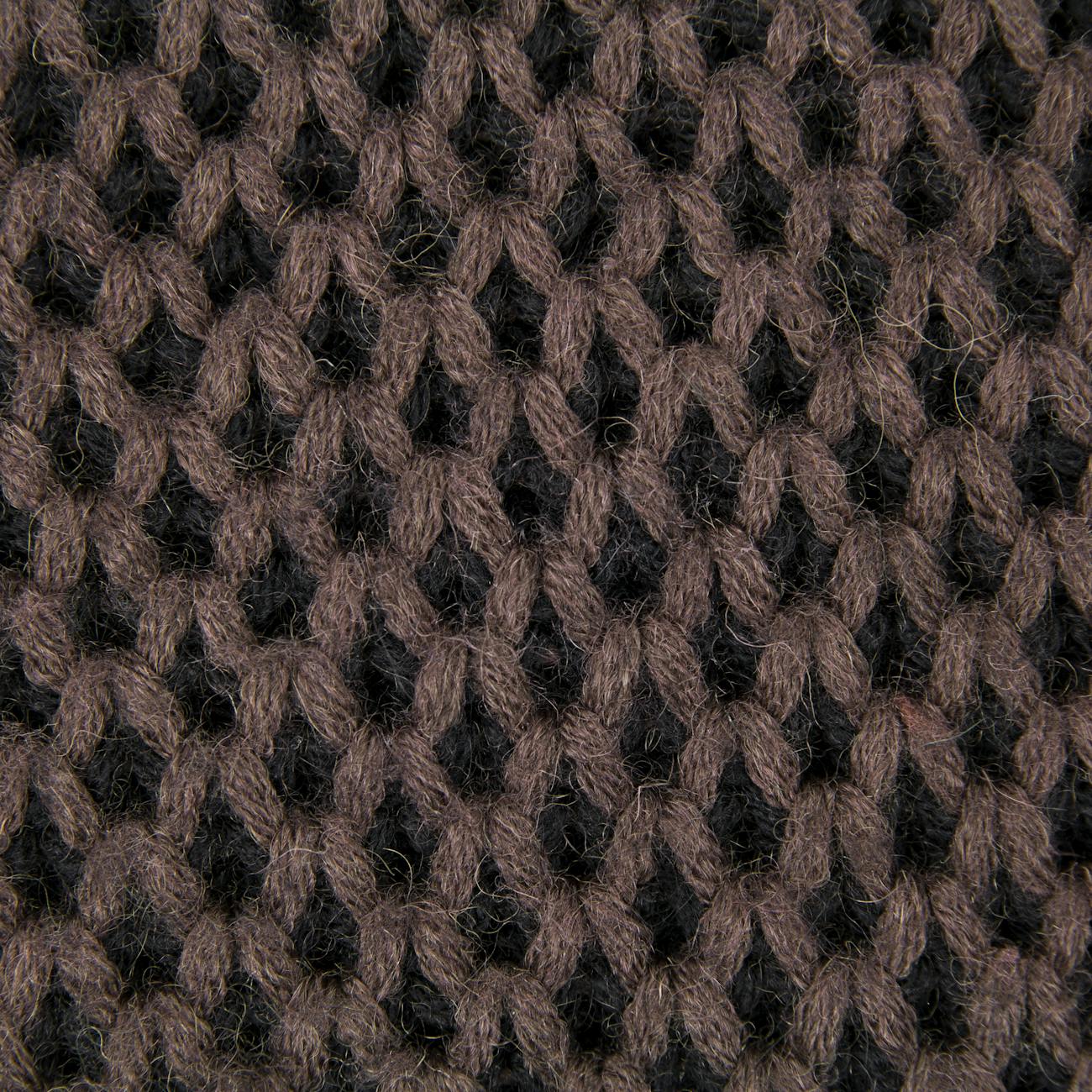 Gebreide sjaal in alpaca